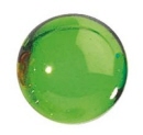Ronde badparels: Transparant groen